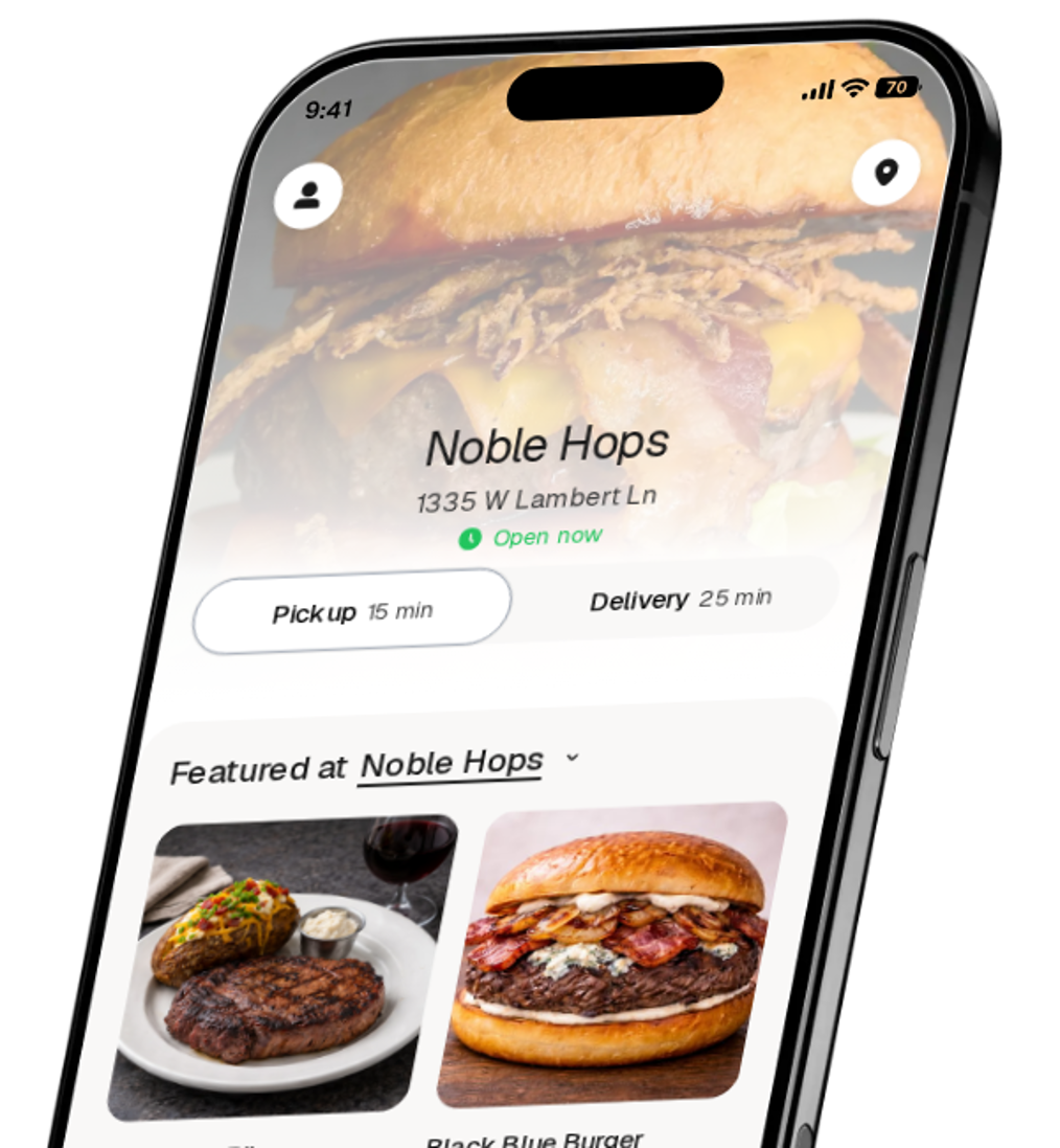 Noble Hops app preview