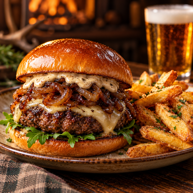The Huntsman (Elk Burger).