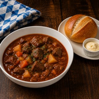 Gulaschsuppe (Gulash Soup)