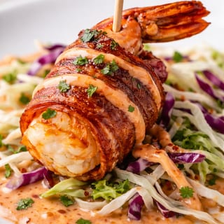 Jalapeno Bacon-Wrapped Shrimp
