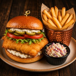 Codfather Fish Sandwich Platter